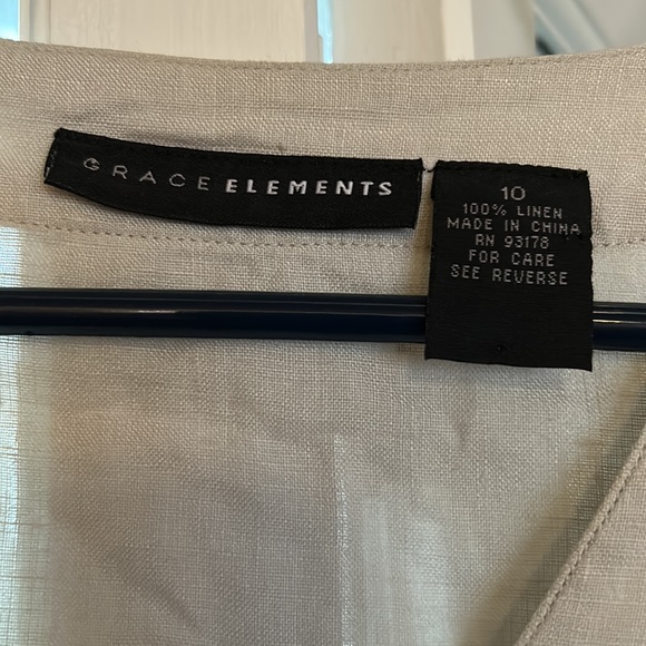 Grace Elements Linen Top - Picture 2 of 6